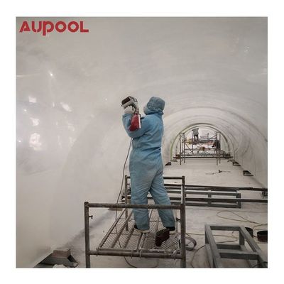 Различные формы стекловолокно над землей акриловый бассейн с обработкой формования