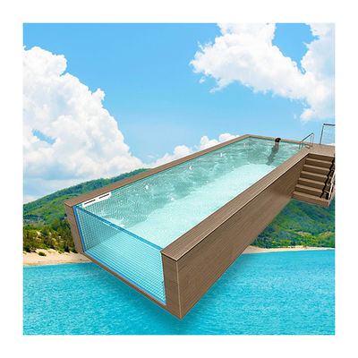 Плотность 1,2 г/см3 Бассейн Предварительно сделанный для виллы и пляжного дома Садовый дом