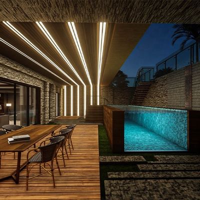 Плотность 1,2 г/см3 Бассейн Предварительно сделанный для виллы и пляжного дома Садовый дом