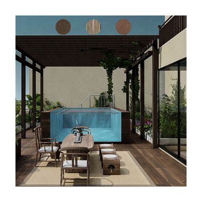 Наслаждайтесь семейным спортом с легким бассейном и толщиной акрилового окна 100 мм