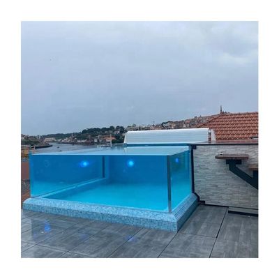 Прозрачные акриловые панели для забора бассейна AUPOOL Поликарбонат бассейна
