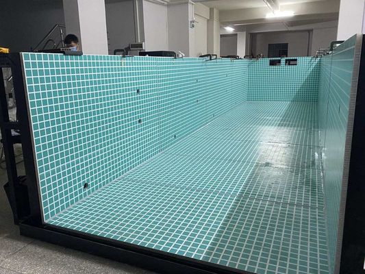 Акриловый бассейн без границ для гостиниц 43м3 Бассейн Вода вместимость 3050KGS Чистая масса