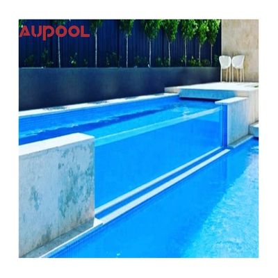 AUPOOL CE Approved Large Outdoor PMMA Acrylic Swimming Pool с аксессуарами для воздушного насоса