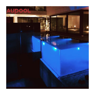 Устойчивый бассейн для бассейна с светодиодным освещением для школы