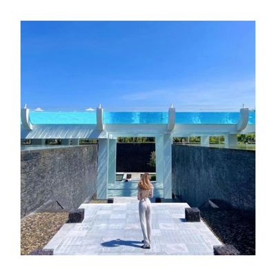 12 метровый акриловый бассейн роскошное дополнение к Aupool Spectacular Hotel Rooftop