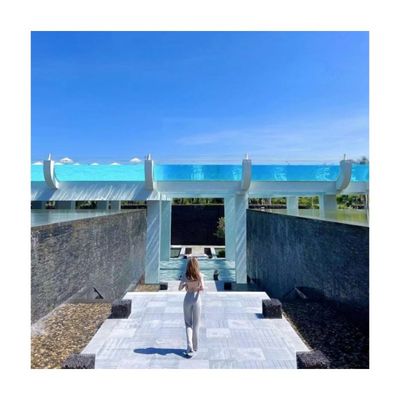 12 метровый акриловый бассейн роскошное дополнение к Aupool Spectacular Hotel Rooftop