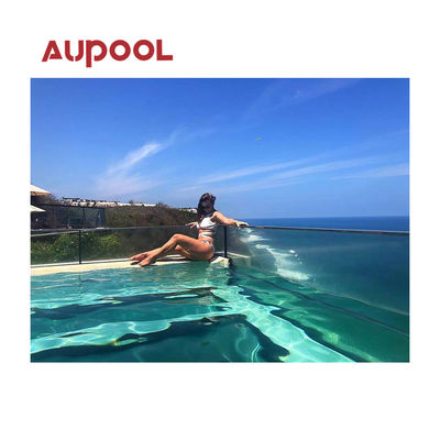 Бассейн акриловый стеклянный лист Aupool 50Mm тоннельный цилиндр для курортного садового дома