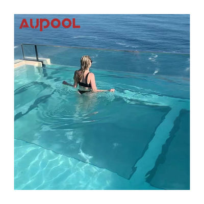 Бассейн акриловый стеклянный лист Aupool 50Mm тоннельный цилиндр для курортного садового дома