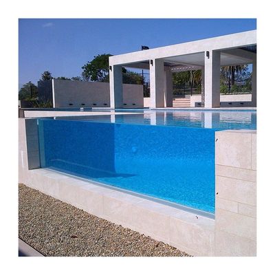 Отель Custom Acrylic Glass Panel Плавательный бассейн из стекловолокна с 100% Virgin PMMA Aupool