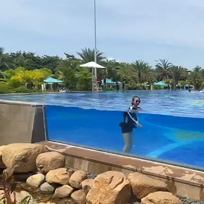 Внутренний бассейн с роскошным черным бассейном